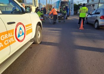 MARTES ACCIDENTADO EN BAHÍA BLANCA: CHOQUES, CAÍDAS Y FRACTURAS