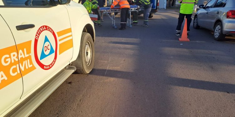 MARTES ACCIDENTADO EN BAHÍA BLANCA: CHOQUES, CAÍDAS Y FRACTURAS