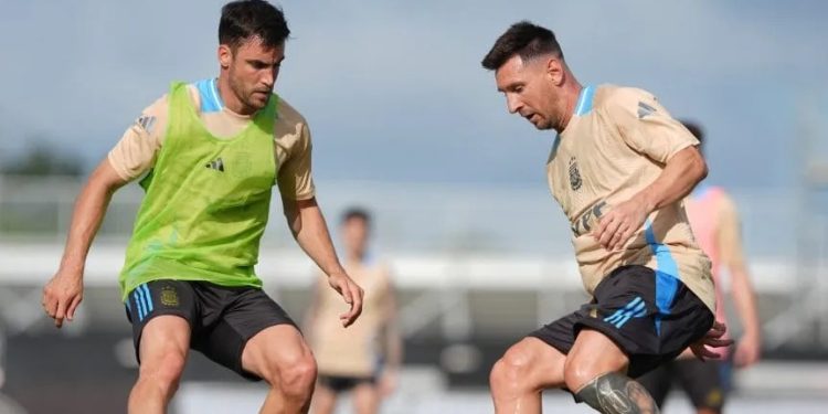 SCALONI PLANEA UN MIX EN LA SELECCIÓN ARGENTINA PARA EL AMISTOSO ANTE ECUADOR