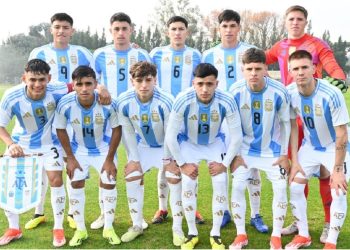 CON EL BAHIENSE MILLÁN, LA SELECCIÓN SUB20 CAYÓ 1 A 0