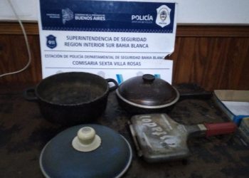 SE METIERON AL DEPARTAMENTO DE UNA VECINA Y LE ROBARON OLLAS Y UN LAVARROPAS