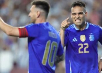 MESSI Y LAUTARO MARTÍNEZ LE DIERON FORMA A LA GOLEADA DE ARGENTINA FRENTE A GUATEMALA
