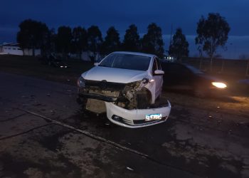 CHOCARON DOS AUTOS EN LA RUTA TRES VIEJA