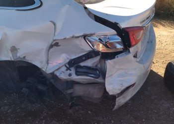 CHOCARON DOS AUTOS EN LA RUTA NACIONAL TRES