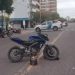 UNA MOTO ATROPELLÓ A UN PEATON EN AVENIDA ALEM