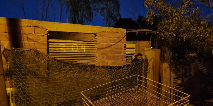 PRINCIPIO DE INCENDIO EN UNA VIVIENDA