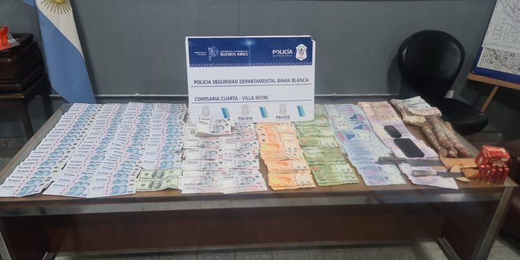 COMETIÓ UN IMPORTANTE ROBO EN MÉDANOS Y LO ATRAPARON EN BAHÍA