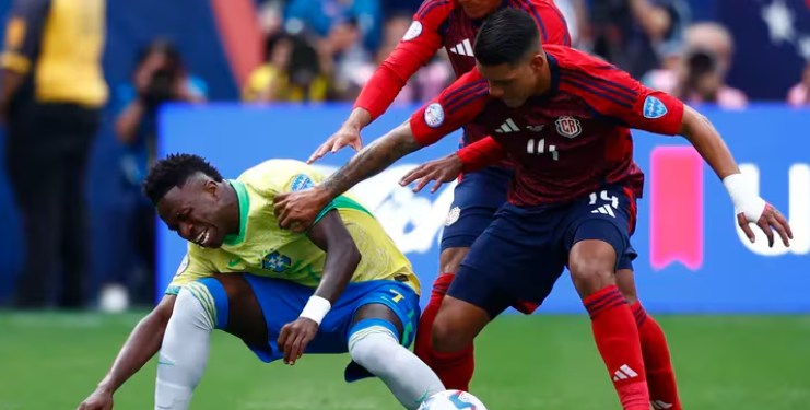 SORPRESA: BRASIL EMPATÓ 0-0 CON COSTA RICA EN SU DEBUT EN LA COPA AMÉRICA