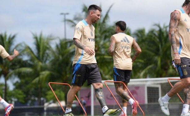 MESSI VOLVIÓ A LOS ENTRENAMIENTOS CON LA SELECCIÓN: ¿LLEGA A LOS CUARTOS DE FINAL?