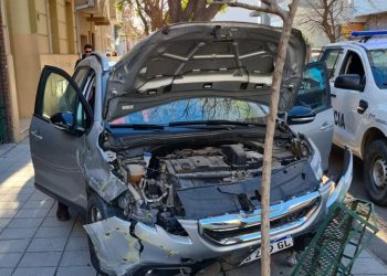 EL VIERNES CONTINUÓ ACCIDENTADO EN LA CIUDAD CON CHOQUES Y CAÍDAS