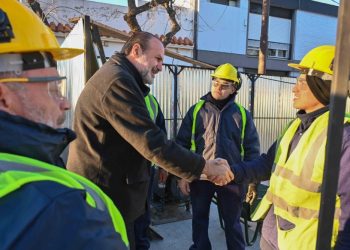 CORTAN BRANDSEN 80 DÍAS POR UNA OBRA EN EL ACUEDUCTO