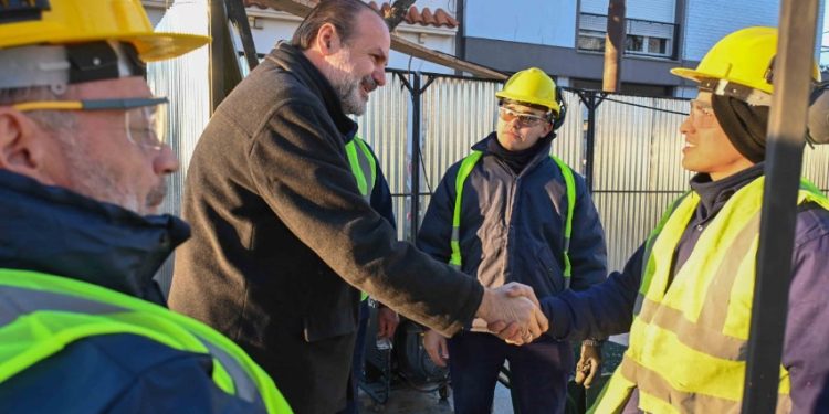 CORTAN BRANDSEN 80 DÍAS POR UNA OBRA EN EL ACUEDUCTO