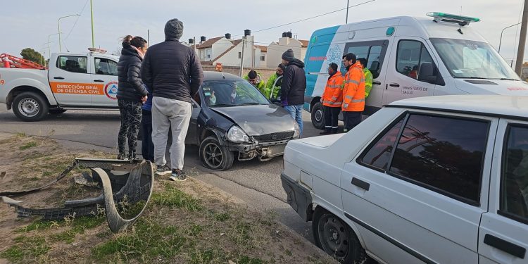 VARIAS PERSONAS FUERON ASISTIDOS POR DISTINTOS CHOQUES EN LA CIUDAD