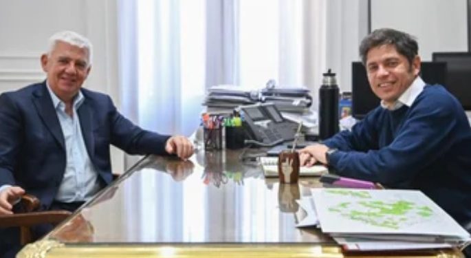 AXEL KICILLOF Y ALEJANDRO DICHIARA REPASARON LA AGENDA LEGISLATIVA