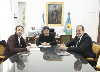 EN UN ENCUENTRO CON SUSBIELLES, KICILLOF SE COMPROMETIÓ A CONTINUAR OBRAS DE INFRAESTRUCTURA EN BAHÍA