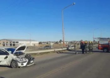 FUERTE CHOQUE EN LA RUTA 3, CERCA DE CARMEN DE PATAGONES