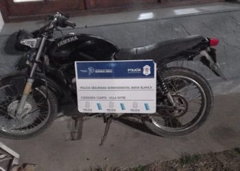 ROBÓ UNA MOTO Y LO ATRAPARON