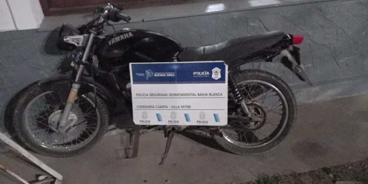 ROBÓ UNA MOTO Y LO ATRAPARON