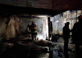 INCENDIO DE UN DEPARTAMENTO Y UN QUINCHO