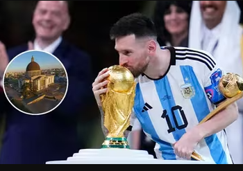 LANZARON UNA CAMPAÑA PARA QUE MESSI VISITE EL SANTUARIO DE SAN NICOLÁS, UNA PROMESA DEL JUGADOR SI ARGENTINA GANABA EL MUNDIAL