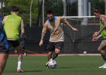 ARGENTINA SE ENTRENÓ DE CARA AL DUELO CON CANADÁ POR LAS SEMIFINALES DE LA COPA AMÉRICA