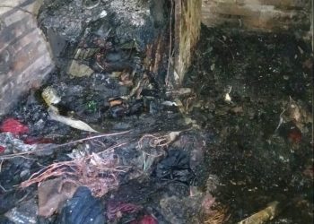 UNA ESTUFA ELÉCTRICA PROVOCÓ EL INCENDIO EN UNA VIVIENDA