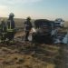 UN AUTO INCENDIADO EN LA RUTA Y VARIOS CHOQUES EN UN MARTES ACCIDENTADO