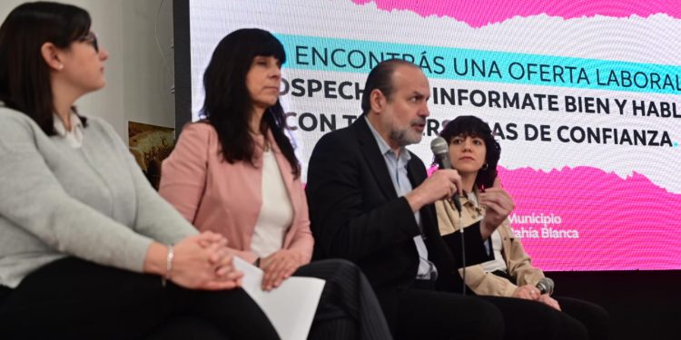 CASTRO: «ES UNA CAMPAÑA FUERTE DE SENSIBILIZACIÓN PARA QUE LA GENTE SEPA QUE ESTO TAMBIÉN PASA EN BAHÍA Y EN LA ZONA»