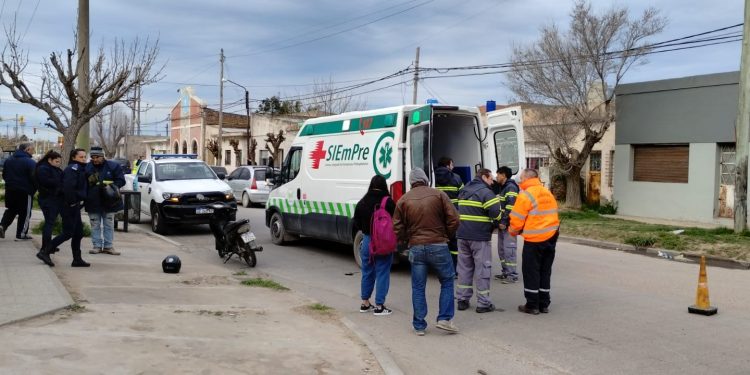 ESTE MARTES HUBO VARIOS CHOQUES EN LA CIUDAD DE BAHÍA BLANCA
