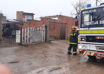 UN PRINCIPIO DE INCENDIO AFECTÓ UNA VIVIENDA DEL BARRIO 9 DE NOVIEMBRE