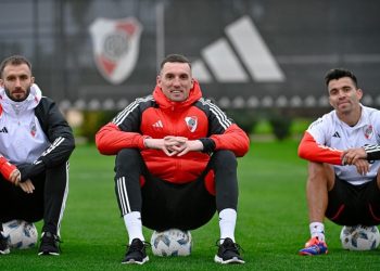 LOS CAMPEONES DEL MUNDO DE RIVER, POR PRIMERA VEZ JUNTOS