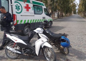 UN MOTOCICLISTA FUE HOSPITALIZADO, EL INFORME DE DEFENSA CIVIL DE ESTE LUNES
