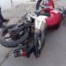 19 AÑOS TIENE EL MOTOCICLISTA QUE FUE HOSPITALIZADO LUEGO DE CHOCAR EN EL BARRIO NOROESTE