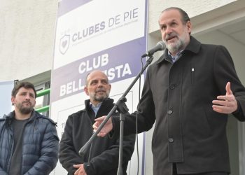 SUSBIELLES INAUGURÓ OBRAS DE REFACCIÓN EN BELLA VISTA, EN EL MARCO DEL PROGRAMA «CLUBES DE PIE»