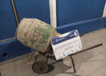 APREHENDIERON A UN HOMBRE POR ROBAR UNA HORMIGONERA