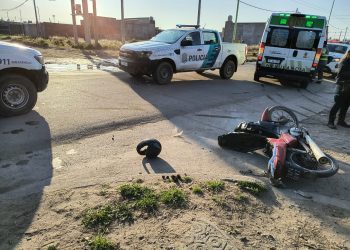 ESTE JUEVES HUBO DOS MOTOCICLISTAS ACCIDENTADOS