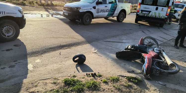 ESTE JUEVES HUBO DOS MOTOCICLISTAS ACCIDENTADOS