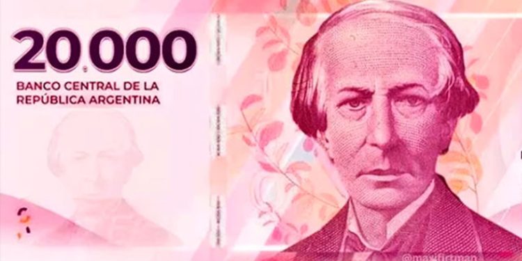 EL BANCO CENTRAL PREPARA LA LLEGADA DE 540 MILLONES DE BILLETES DE $20.000 PARA EL PROXIMO AÑO