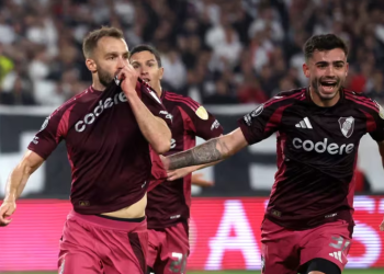 RIVER PLATE EMPATÓ 1-1 CON COLO-COLO POR EL DUELO DE IDA DE LOS CUARTOS DE FINAL DE LA COPA LIBERTADORES