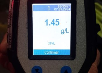 UN CONDUCTOR ALCOHOLIZADO PROTAGONIZÓ UN CHOQUE