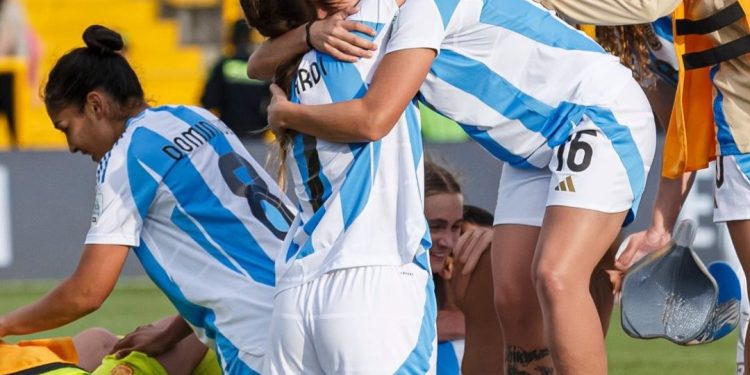 JUNTO A DELFINA LOMBARDI Y JULIETA ROMERO, ARGENTINA HIZO HISTORIA EN EL MUNDIAL SUB 20 DE COLOMBIA