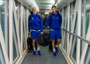 LA SELECCIÓN ARGENTINA LLEGÓ A COLOMBIA