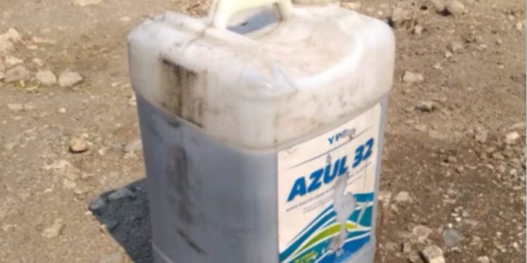 DETUVIERON A UN HOMBRE CON UN BIDÓN DE COMBUSTIBLE EN CORDOBA