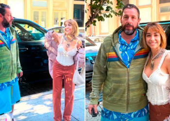 EL INESPERADO ENCUENTRO ENTRE MARÍA BECERRA Y ADAM SANDLER EN NUEVA YORK