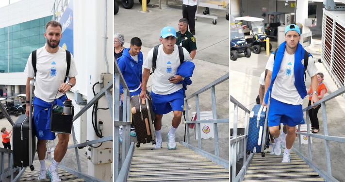 TRAS SORTEAR EL HURACÁN MILTON, ARGENTINA YA SE ENCUENTRA EN VENEZUELA PARA EL PARTIDO POR LAS ELIMINATORIAS