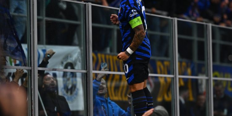 LAUTARO PARTICIPO DE LA GOLEADA DE INTER ANTE ESTRELLA ROJA