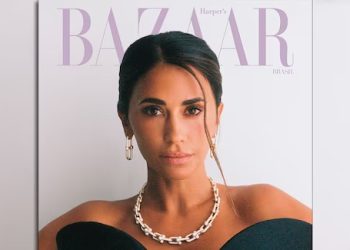 CON UN LOOK SEXY Y SOFISTICADO, ANTONELA ROCUZZO ES LA PORTADA DE UNA ICÓNICA REVISTA DE MODA