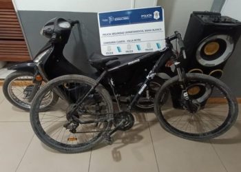 DOS PERSONAS FUERON APRHENDIDAS POR UNA CAUSA VINCULADA AL ROBO DE MOTOS