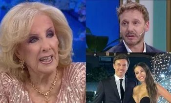 LA INCOMODIDAD DE BENJAMÍN VICUÑA CUANDO MIRTHA LEGRAN LE PREGUNTO POR LA SEPARACIÓN DE PAMPITA Y GARCÍA MORITÁN