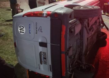 DOS ACCIDENTES SE REGISTRARON ANOCHE EN LA CIUDAD